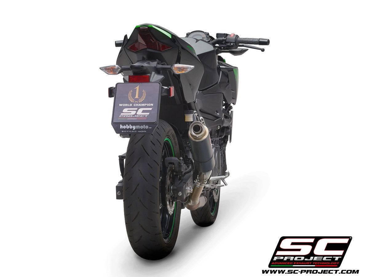 SC-PROJECT - GP-M2 スリップオンサイレンサー (消音バッフル付属) Z400 '19-22